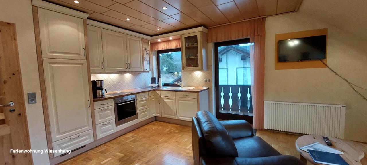 Ferienwohnung Wiesenhang ヴィンターベルク エクステリア 写真