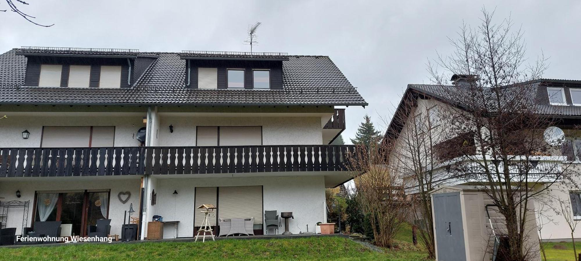 Ferienwohnung Wiesenhang ヴィンターベルク エクステリア 写真